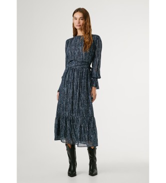 Pepe Jeans Margui jurk blauw