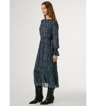 Pepe Jeans Margui jurk blauw