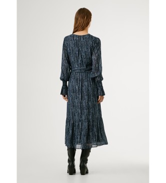 Pepe Jeans Margui jurk blauw