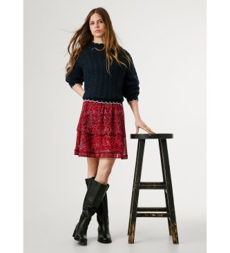 Pepe Jeans Rock Mariona rot