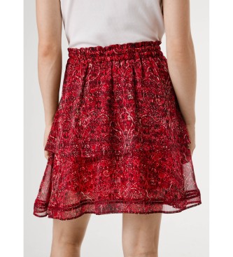 Pepe Jeans Rock Mariona rot