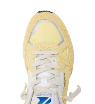 Pepe Jeans Usnjene športne copate Marlon Divided yellow