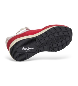 Pepe Jeans Marlon Geteilte Lederschuhe rot