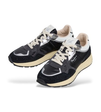 Pepe Jeans Marlon Wild Leather Sneakers black