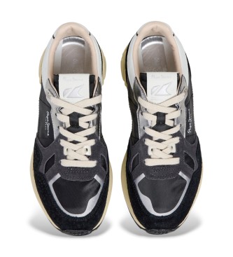 Pepe Jeans Marlon Wild Leather Sneakers black