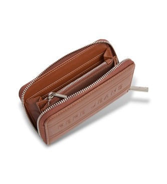 Pepe Jeans Bruine Marrell Portemonnee