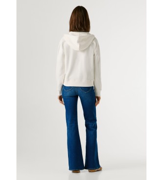 Pepe Jeans Mikina Marsu iz temno bele barve