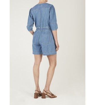 Pepe Jeans Niebieski kombinezon Martha