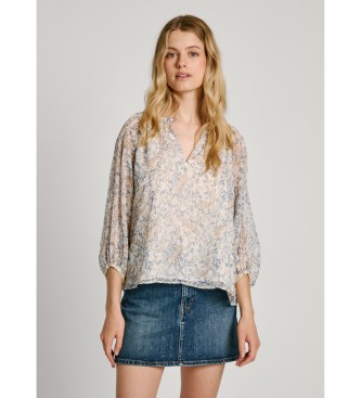 Pepe Jeans Blusa Martina blanco crudo