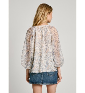 Pepe Jeans Bluse Martina hvid ecru