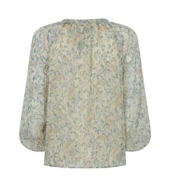 Pepe Jeans Blusa Martina blanco crudo