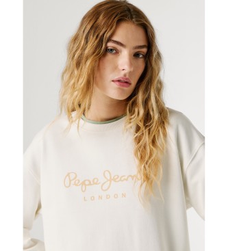 Pepe Jeans Sudadera Maty blanco roto