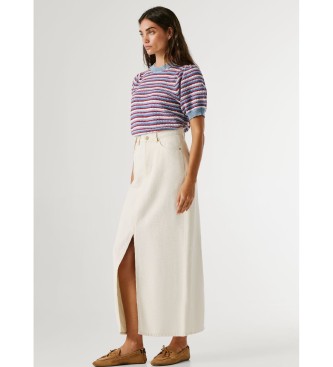 Pepe Jeans Maxirock Mira beige