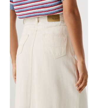 Pepe Jeans Maxirock Mira beige