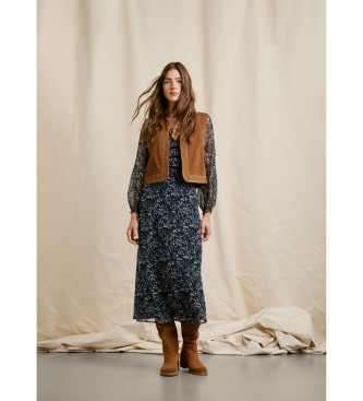 Pepe Jeans Obleka Mayra črna