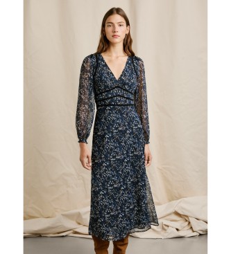 Pepe Jeans Obleka Mayra črna
