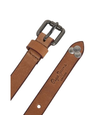Pepe Jeans Brown Mayson Belt
