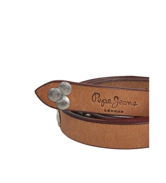 Pepe Jeans Brown Mayson Belt