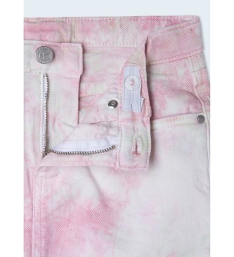 Pepe Jeans Minigonna Mia rosa, bianca
