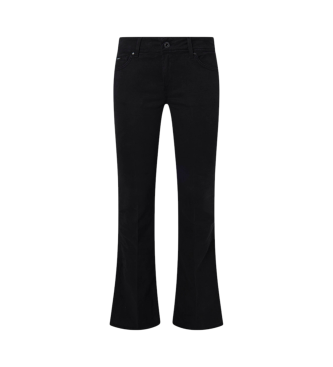 Pepe Jeans Pantalon vas  taille moyenne noir