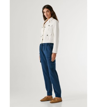 Pepe Jeans Pantal�n Jogger Mid Waist Slim marino