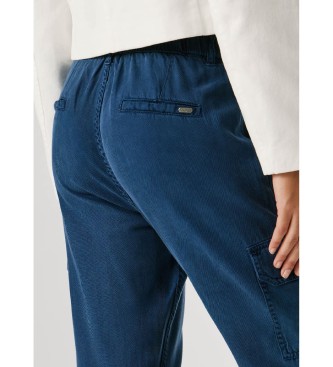 Pepe Jeans Pantal�n Jogger Mid Waist Slim marino