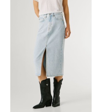 Pepe Jeans Midi nederdel Nikita bl�