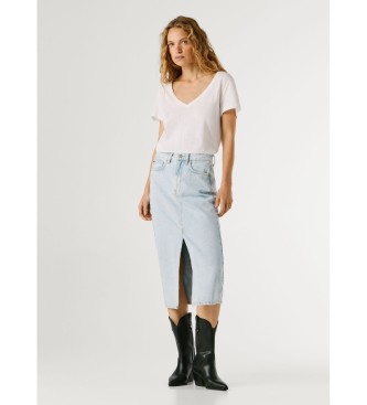 Pepe Jeans Midi nederdel Nikita bl�
