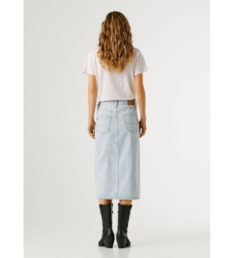 Pepe Jeans Midi nederdel Nikita bl�