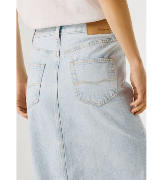 Pepe Jeans Midi nederdel Nikita bl�