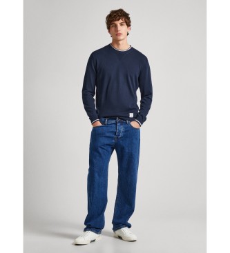 Pepe Jeans Pulover Navy Mike