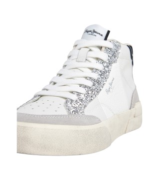 Pepe Jeans Milan Disco čevlji beli