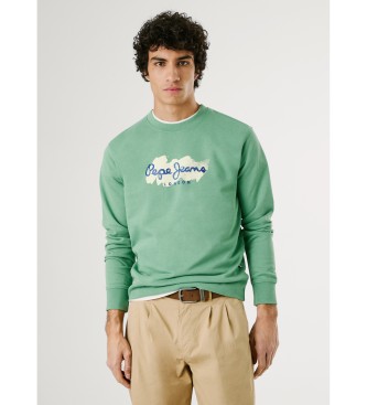 Pepe Jeans Moletom Milton verde