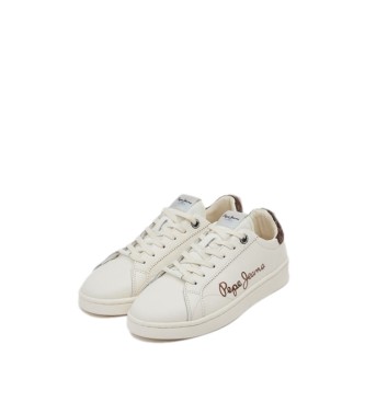 Pepe Jeans Sneakers bianche in pelle Milton Essential