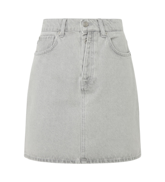 Pepe Jeans Minijupe Hw Cloud gris