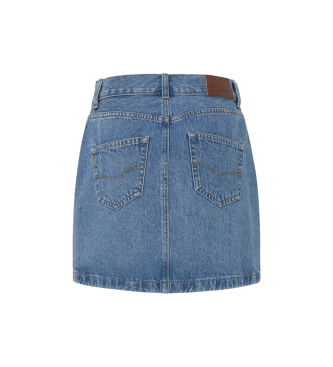 Pepe Jeans Hw Glitter Mini Skirt bl