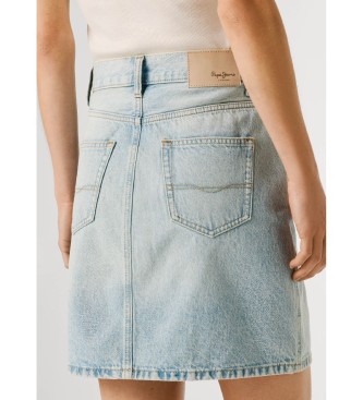 Pepe Jeans Minirok Lilly blauw