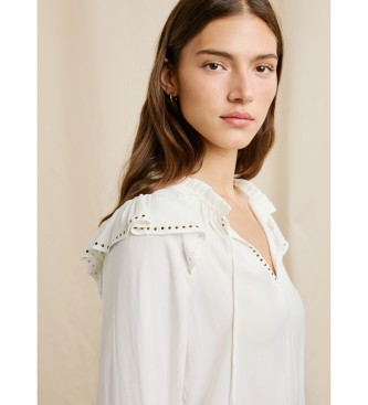 Pepe Jeans camicetta bianca Miriam