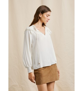 Pepe Jeans camicetta bianca Miriam