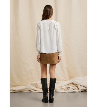 Pepe Jeans camicetta bianca Miriam