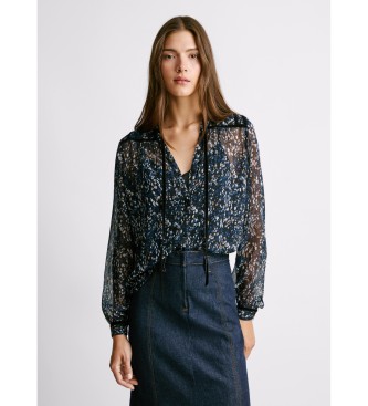 Pepe Jeans Blouse Moana zwart