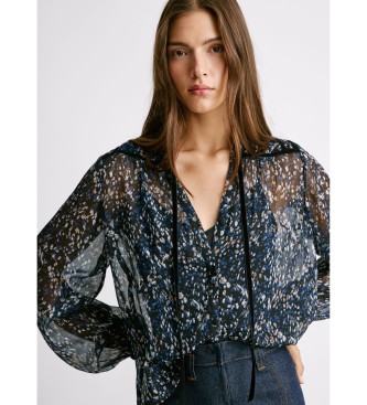 Pepe Jeans Blouse Moana zwart