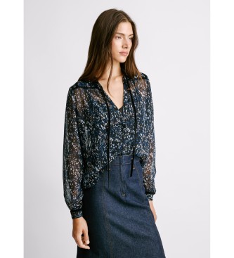 Pepe Jeans Blouse Moana zwart