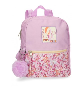Pepe Jeans Sandra casual backpack 32cm pink