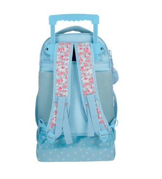 Pepe Jeans Pepe Jeans Aide 2R wheeled backpack multicoloured