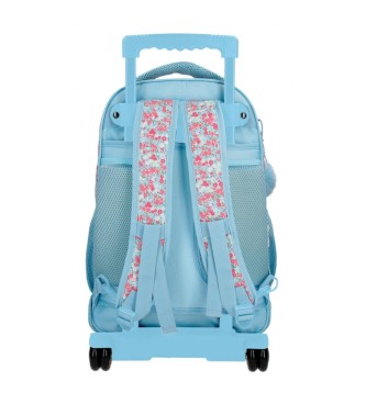 Pepe Jeans Pepe Jeans Aide 2R wheeled backpack multicoloured