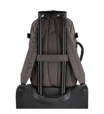 Pepe Jeans Pepe Jeans Startford adaptable travel backpack with computer holder grey