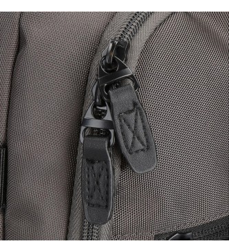 Pepe Jeans Pepe Jeans Startford adaptable travel backpack with computer holder grey