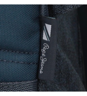 Pepe Jeans Pepe Jeans Edmon mochila com dois compartimentos 40 cm azul marinho