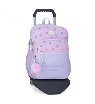 Pepe Jeans Pepe Jeans Becca school backpack two compartments 40 cm with trolley